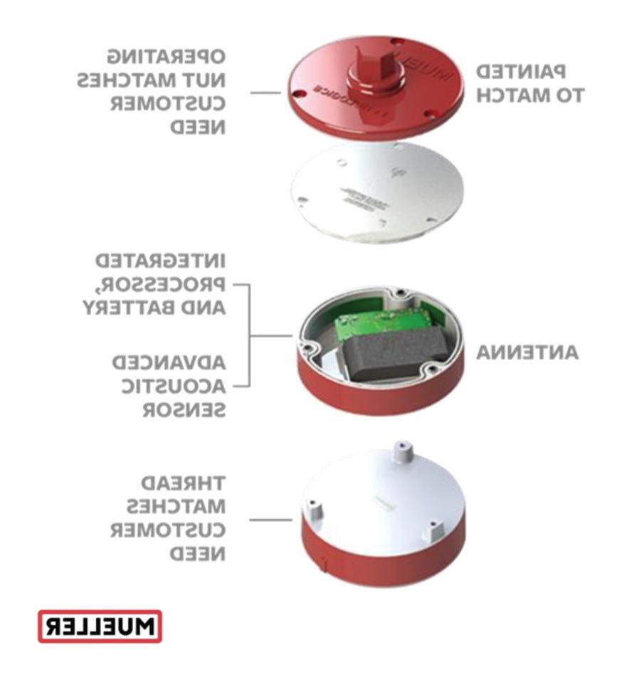 acoustic leak detection sideview